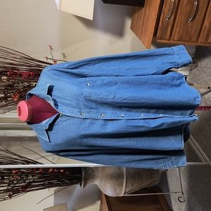 #331 Grenadier Men's Denim Shirt Size Lg